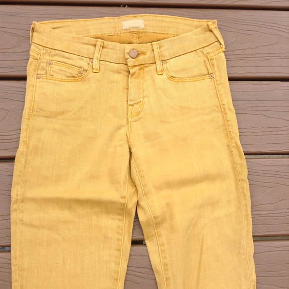MOTHER the looker skinny pop goldfish jeans 24 - Picture 4 of 8
